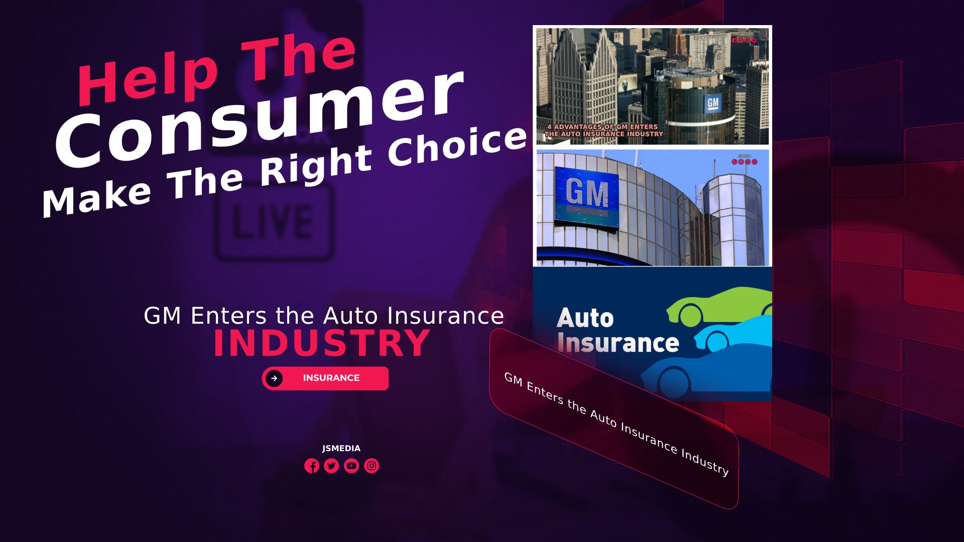 Auto Insurance - GM Enters the Auto Insurance Industry