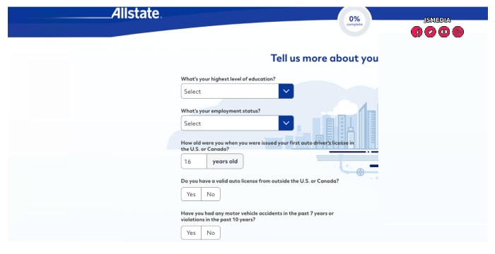 Typical Components Of An Auto Insurance Quote From Allstate